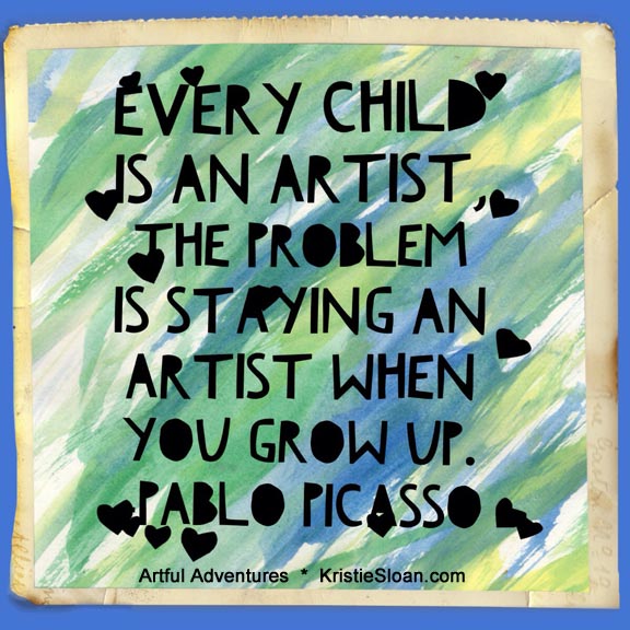 Channel the Child Artist You Once Were – Artful Adventures